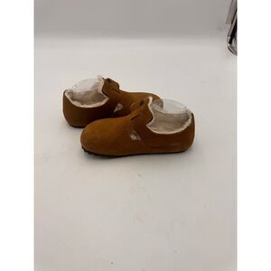 Birkenstock London Suede Leather Shearling Clogs 37 (6-6.5)